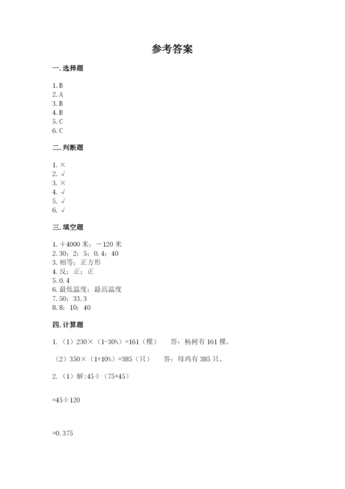 娄底地区小升初数学测试卷新版.docx