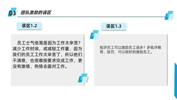 蓝色商务风团队激励措施培训PPT
