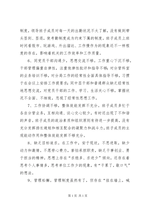 【领导班子对照检查材料【八篇】】讲严立领导班子对照检查材料.docx