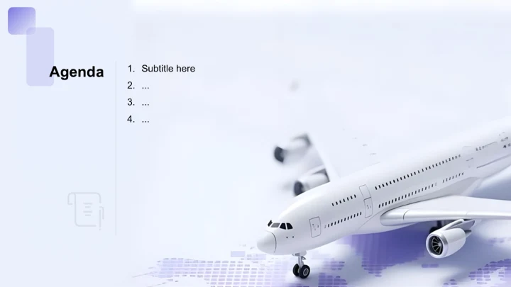 紫色商务风交通运输商业计划书PPT主题