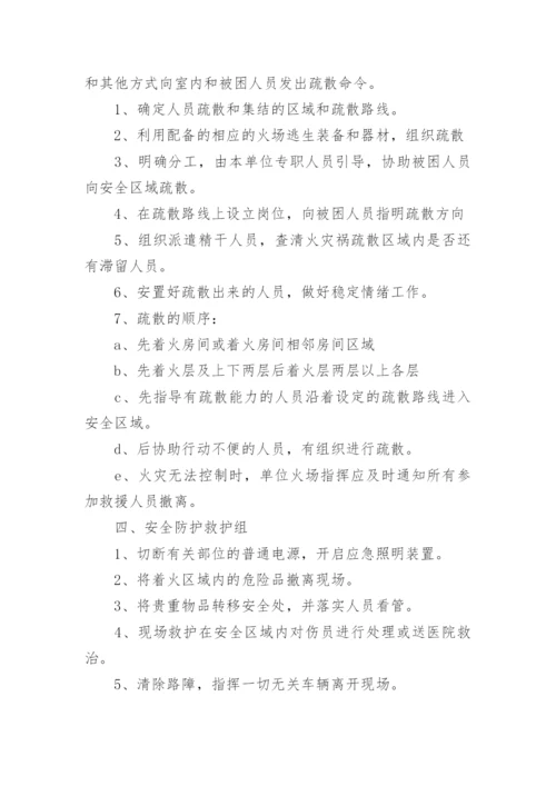 酒店宾馆消防应急预案.docx