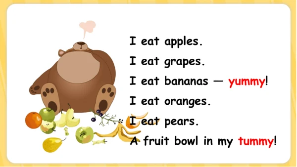 Unit 5 Do you like pears？ Part B Let's talk 课件(共33