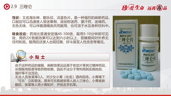 世界禁毒日宣传禁毒知识教学PPT模板