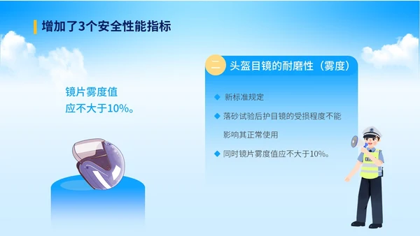 蓝色清新插画风电动车新规安全教育课件ppt一盔一带