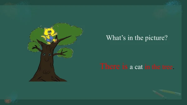 一下Module7 Period 1 There is a cat in the tree 课件(共
