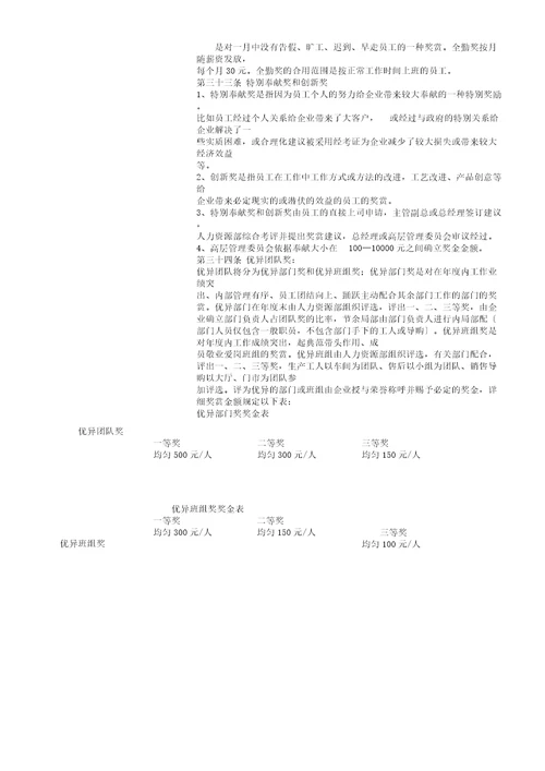 某公司薪酬体系设计实施方案