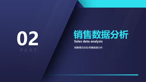 深色商务风汽车企业店铺季度销售汇报