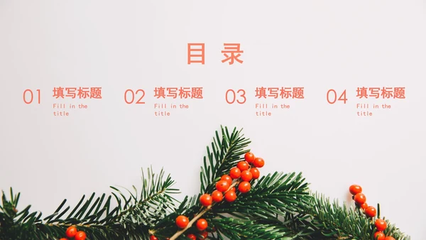 圣诞节活动策划模板