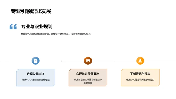 职业规划与志愿填报