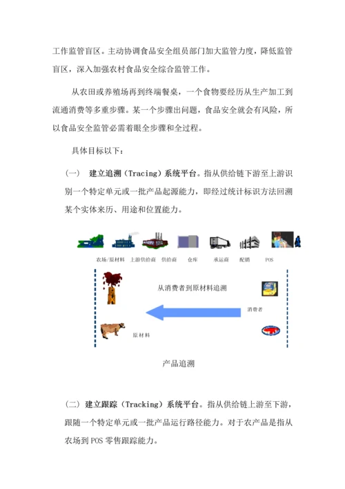 智慧食品溯源解决专业方案.docx