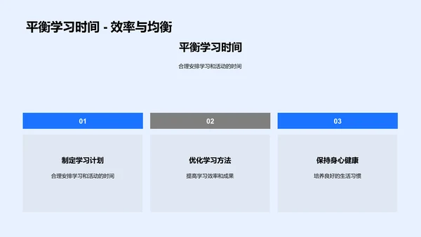 高二学年规划教程PPT模板