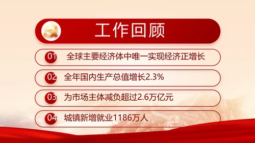 红色喜庆检查院工作汇报总结动态PPT模板