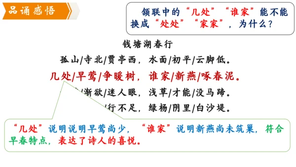 13 唐诗五首 钱塘湖春行 课件