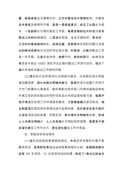 税务注销自查报告