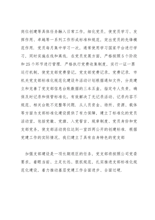 加强党支部标准化规范化建设.docx