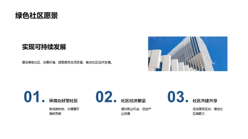 绿色房产推动社区发展