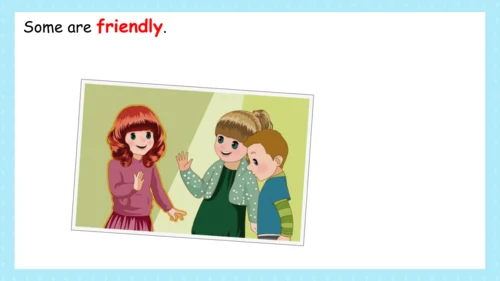 Unit 3 My friends B Let's learn 课件(共41张PPT)