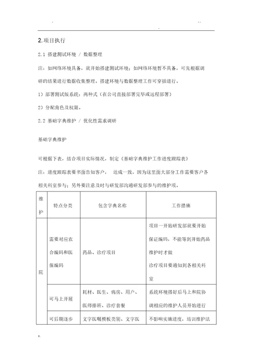 项目实施流程及配套工具