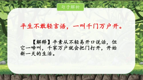 统编版语文一下第八单元复习课件