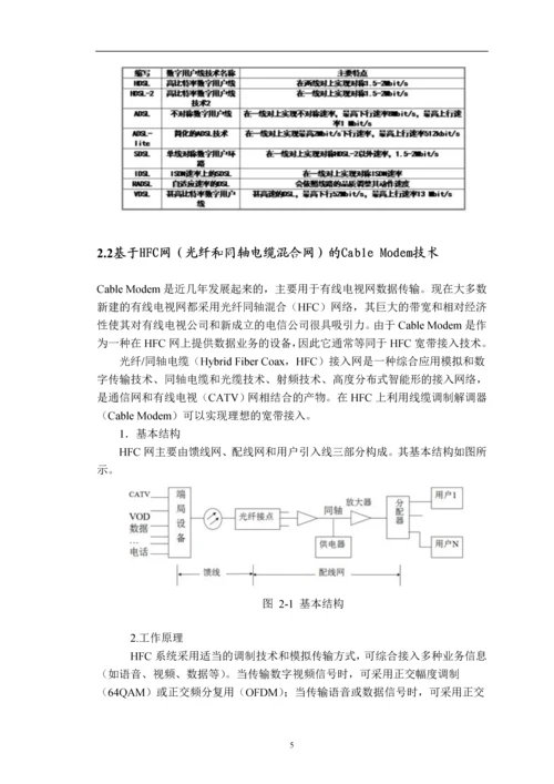 宽带接入网设计方案研究与分析论文.docx