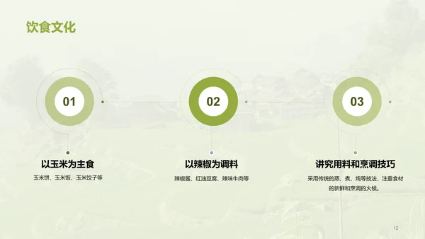 绿色现代苗族文化概览培训课件PPT模板