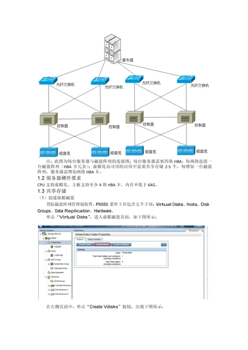 VMware虚拟化配置手册完整版.docx