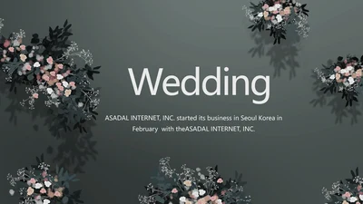 LED婚礼舞台开场相册婚礼纪念册PPT