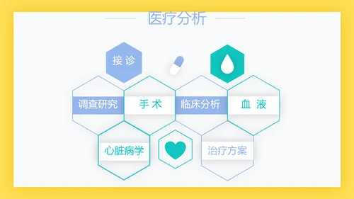 简约大方医生工作汇报动态PPT模板