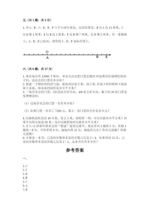 济南市外国语学校小升初数学试卷新版.docx