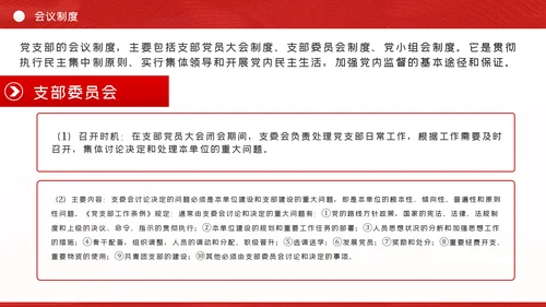 党支部七项组织生活制度落实规范党课PPT
