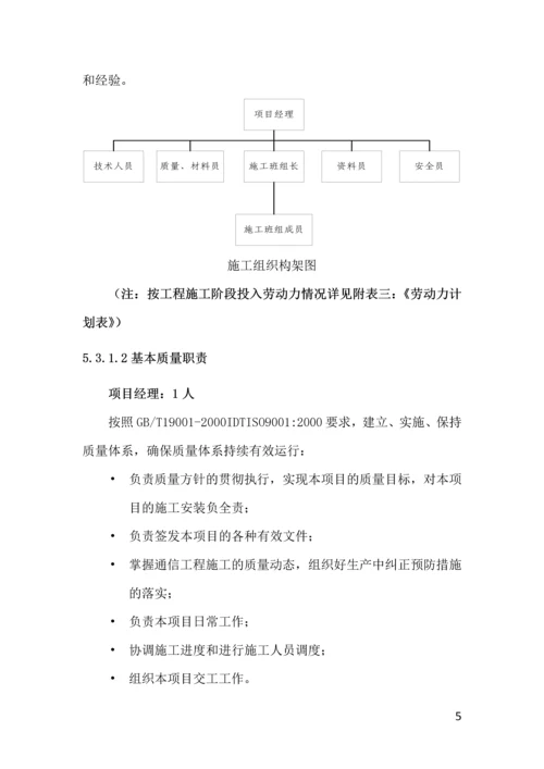 弱电工程施工组织设计.docx