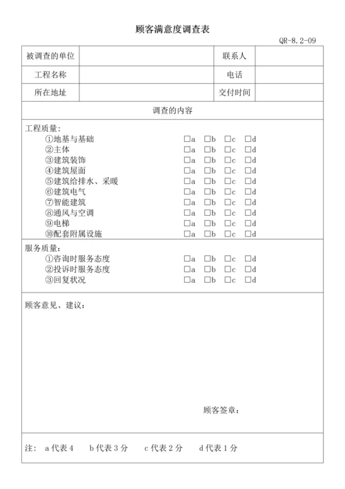 顾客满意度调查表(QR-8.2-09).docx