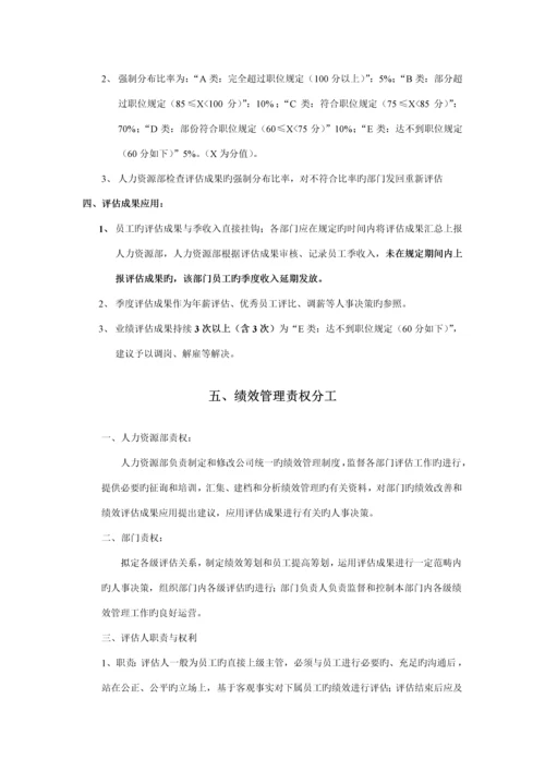 科技公司员工绩效管理新版制度样本.docx