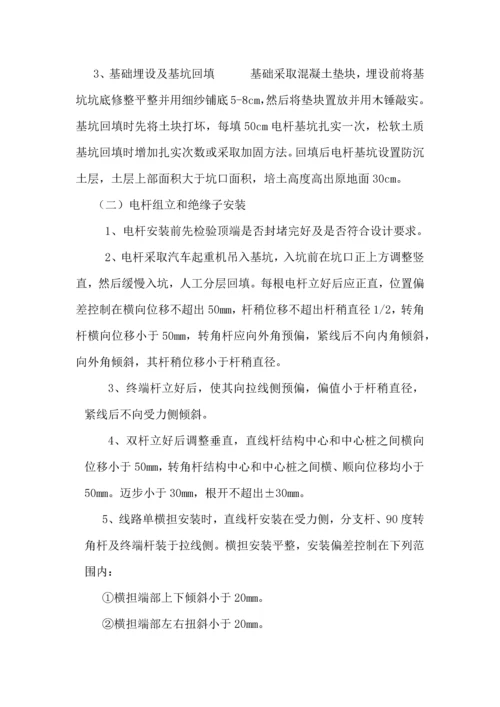 电力综合项目施工组织设计.docx