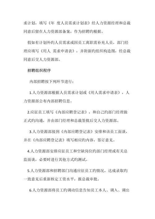 人力资源有限公司规章制度汇编.docx