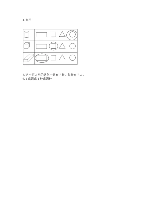 小学一年级上册数学期中测试卷（b卷）.docx