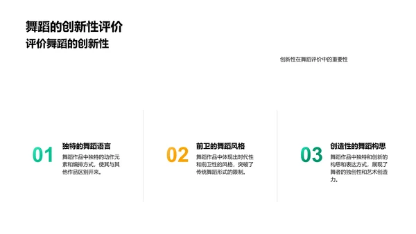 舞蹈美学解读PPT模板