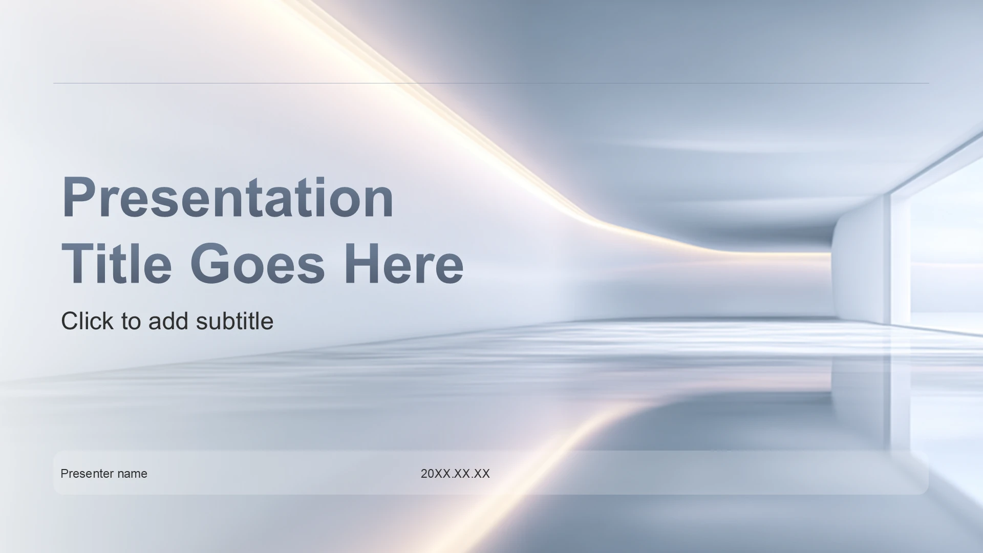 灰色简约风企业新服务上线发布PPT主题