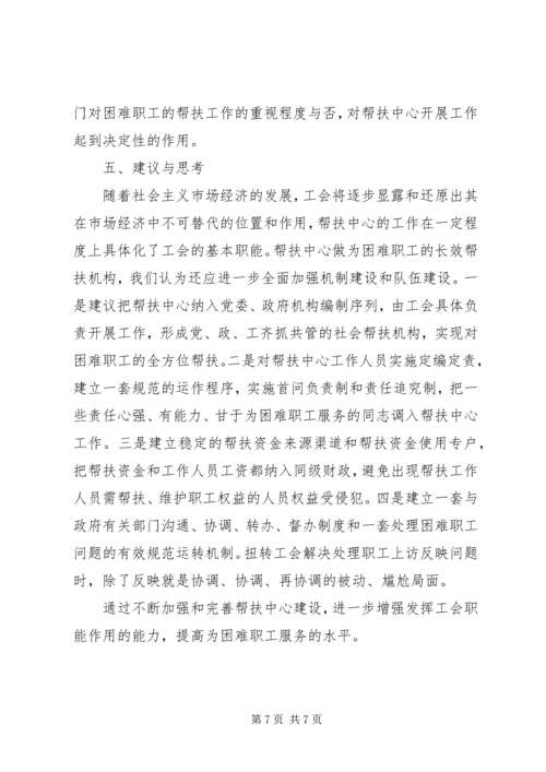 县总工会帮扶工作汇报材料 (2).docx