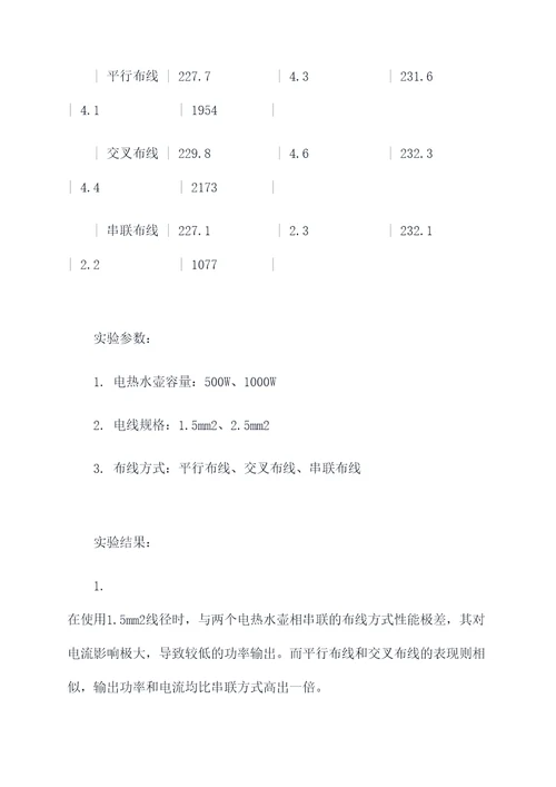 房间布线实验报告
