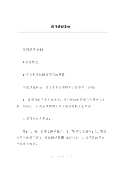 项目管理案例1.docx