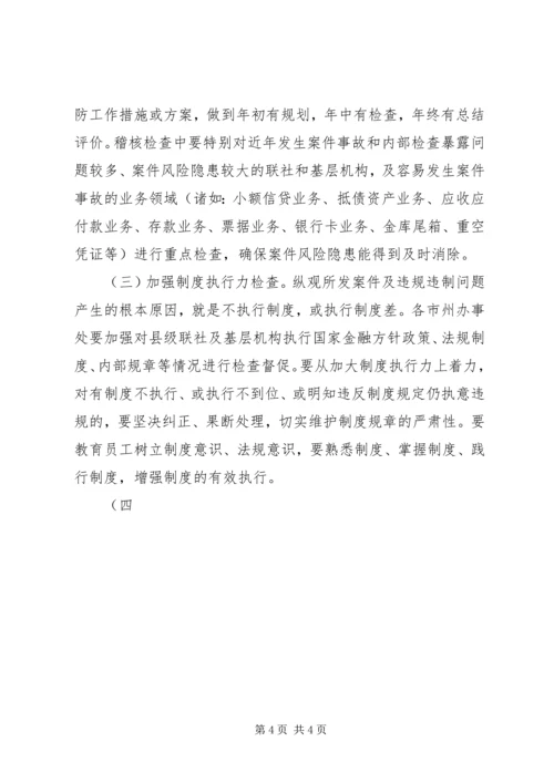 关于加强信用社稽核监督职能的意见 (4).docx