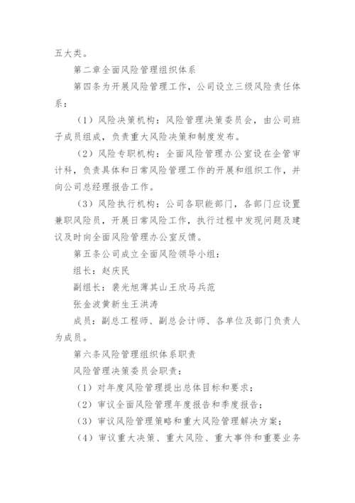 全面风险管理制度.docx