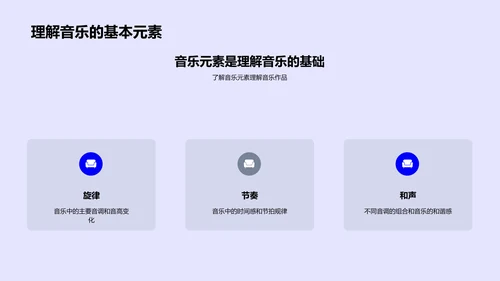 音乐基础知识讲座PPT模板