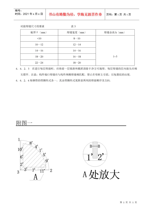 焊接工艺规范及操作规程.docx