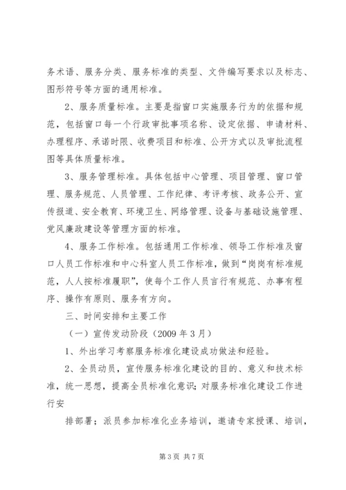 青少年服务中心标准化建设方案 (2).docx