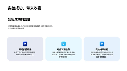 科学实验教学课件PPT模板