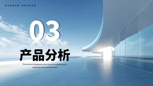 蓝色商务风商业项目计划书通用PPT模板