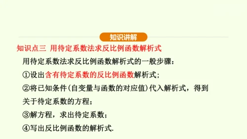 人教版数学九年级下册26.1.1反比例函数课件（32张PPT)