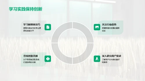 小满节气新媒传达艺术